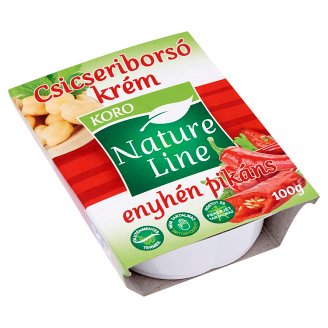 Koro Nature Line gluténmentes enyhén pikáns csicseriborsó krém 100 g