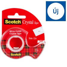 Scotch Crystal Self-adhesive Tape with Dispenser 19 mm x 7,5 m