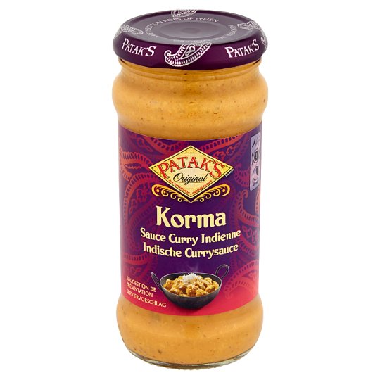 Patak's Original Korma Curry Sauce 350 G - Tesco Groceries