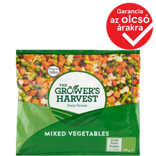 The Grower's Harvest gyorsfagyasztott zöldségkeverék 750 g