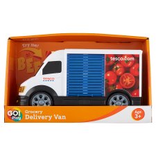 Tesco GO! Play élelmiszer-kiszállító játék kisteherautó