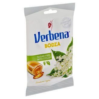 Verbena Light töltött keménycukorka bodzavirág-kivonattal, édesítőszerekkel és C-vitaminnal 60 g