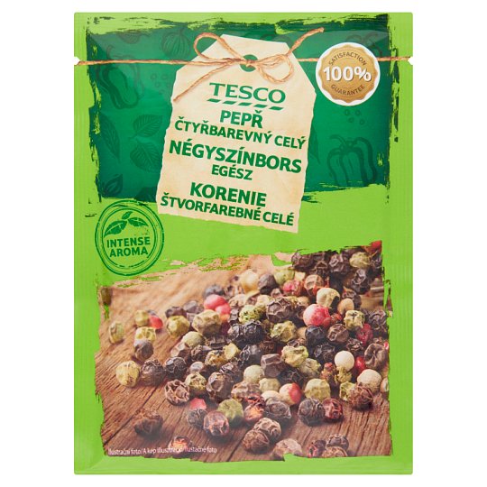 Tesco egész négyszínbors 16 g