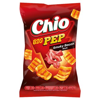 Chio Big Pep sonka ízű búza-burgonyasnack 65 g