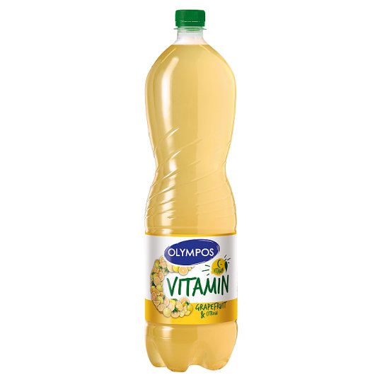 Olympos C vitamin grapefruit-citrom üdítőital cukorral és édesítőszerekkel 1,5 l