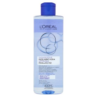 L'Oréal Paris Skin Expert kétfázisú micellás víz minden bőrtípusra, érzékeny bőrre is 400 ml