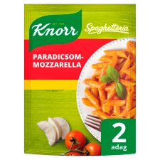 Knorr Spaghetteria tészta paradicsomos-mozzarellás szósszal 163 g