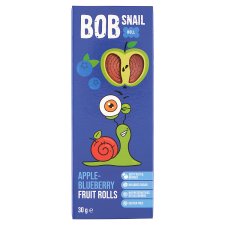 Bob Snail Apple-Blueberry Fruit Rolls 30 g