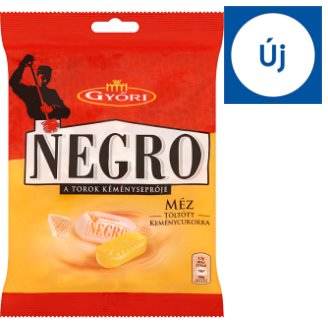 Győri Negro mézes töltött keménycukorka 159 g