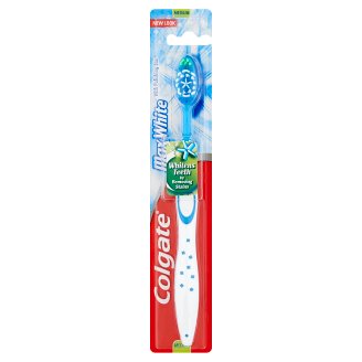 Colgate MaxWhite közepes sörtéjű fogkefe
