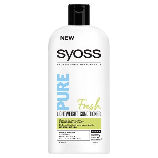 Syoss Pure Fresh könnyed hajbalzsam normál hajra 500 ml