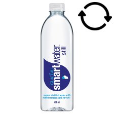 Glacéau Smartwater szénsavmentes víz alapú ital hozzáadott ásványi anyagokkal 600 ml