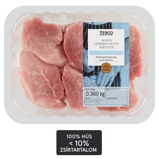 Tesco sertés fehérpecsenye szeletek