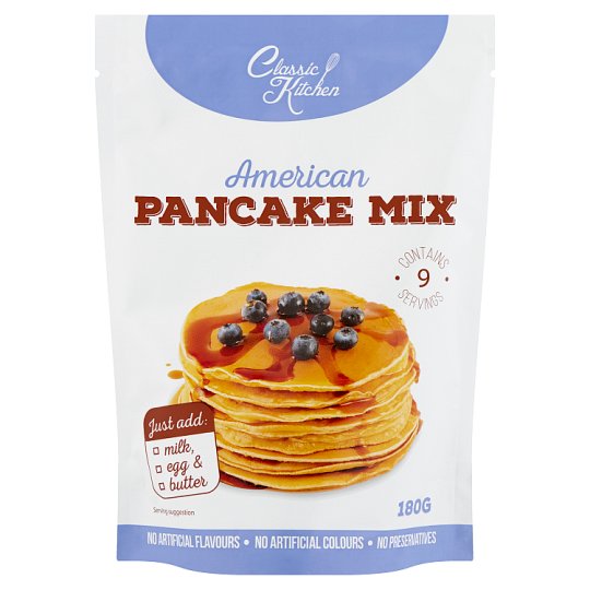 Classic Kitchen American Pancake Powder Base 180 g Tesco Online