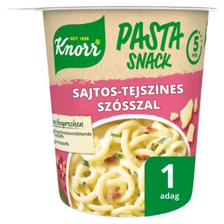 Knorr Pasta Snack tészta sajtos-tejszínes szósszal 71 g