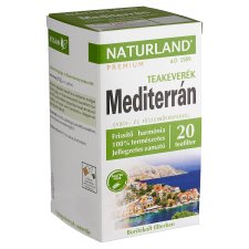 Naturland Premium Mediterranean Tea Blend 20 Tea Bags 30 g