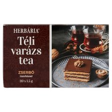 Herbária Winter Magic Tea with Gerbeaud Cake Flavour 20 Tea Bags 30 g