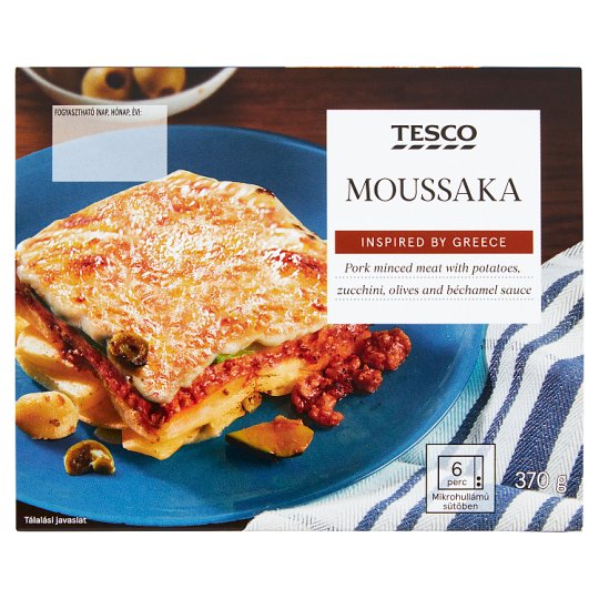 Tesco moussaka 370 g