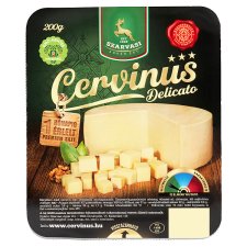 Szarvasi Cervinus Delicato kérgében érlelt kemény sajt 200 g