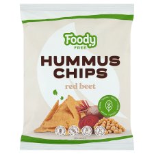 Foody Free Red Beet Hummus Chips 50 g