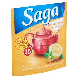 Saga citrus-menta ízű gyümölcstea 35 filter 63 g
