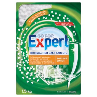 Go for Expert nagy szemcseméretű regeneráló só mosogatógéphez 1,5 kg