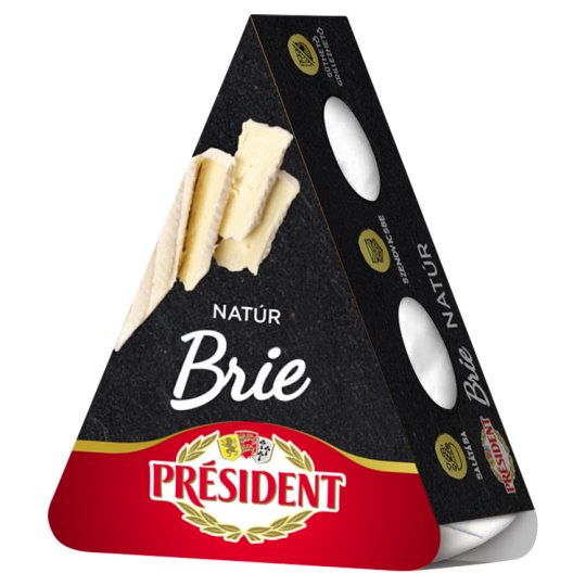 Président Brie Natural Full-Fat Veined Soft Cheese 125 g