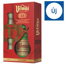 Vilmos Pálinka körteágyon érlelt vegyes gyümölcspálinka 37,5% 0,7 l + 2 db pohár díszdobozban