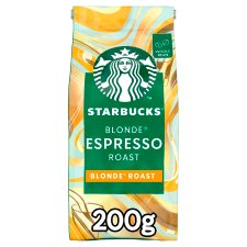 Starbucks Blonde Espresso Roast pörkölt szemeskávé 200 g