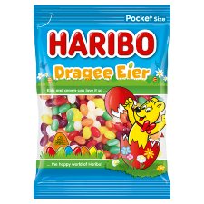 Haribo Dragee Eier Jelly Candy Dragee 100 g