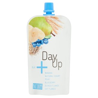 Day Up banán püré natúr joghurttal, körtével, áfonyával és gabonafélékkel 120 g