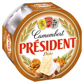 Président diós camembert sajt 120 g