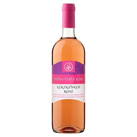 Duna-Tisza közi Kékfrankos Rosé Semi-Dry Rose Wine 11% 750 ml