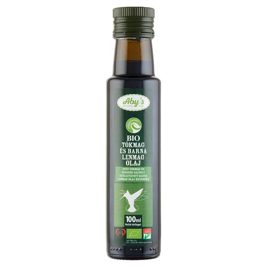 ABY BIO tökmag és arany lenmag olaj 100 ml
