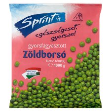 Sprint gyorsfagyasztott zöldborsó 1000 g