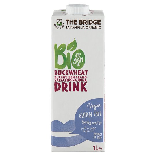 The Bridge UHT Organic Gluten Free Buckwheat and Rice Drink 1 l Tesco