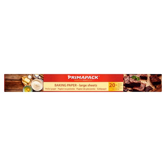 Primapack méretre vágott sütőpapír 33 x 45 cm 20 db