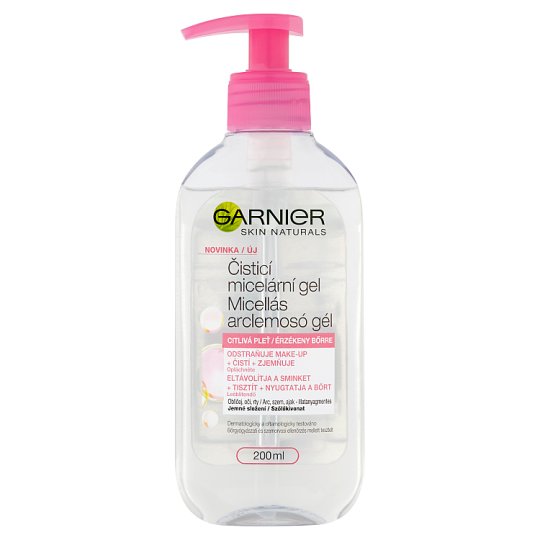 Garnier Skin Naturals micellás arclemosó gél 200 ml