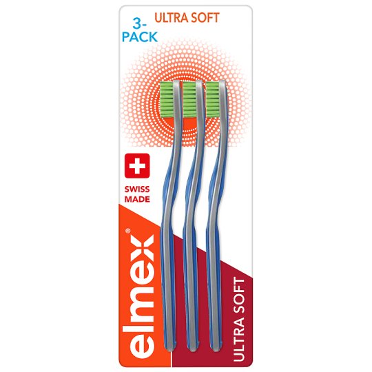 elmex Ultra Soft Toothbrush 3 pcs