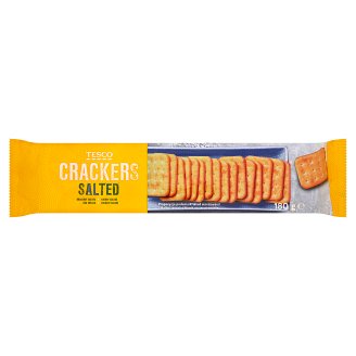 Tesco sós kréker 180 g