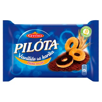 Győri Pilóta vaníliás karika 150 g