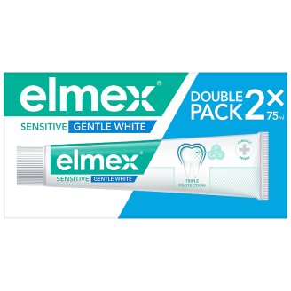 elmex Sensitive Whitening fogkrém 2 x 75 ml