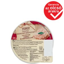Tesco Pate with Chicken and Pork Liver 100 g