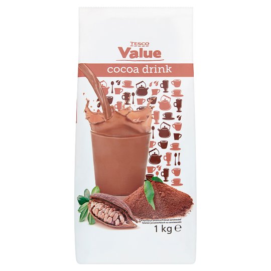 Tesco Value azonnal oldódó kakaóitalpor 1 kg