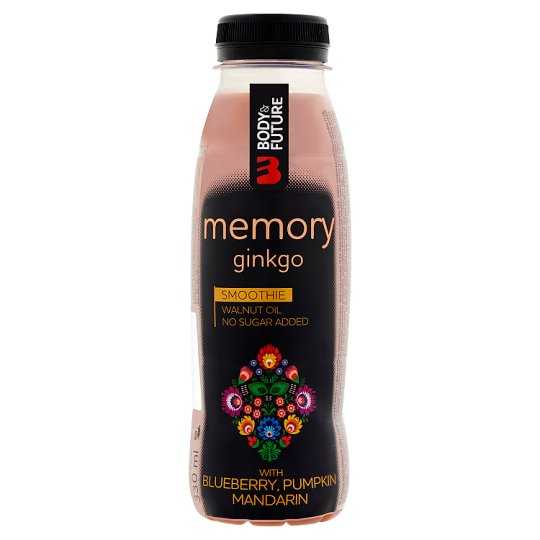 Body&Future Memory szénsavmentes gyümölcs-zöldség ital dióolajjal és ginkgo kivonattal 330 ml