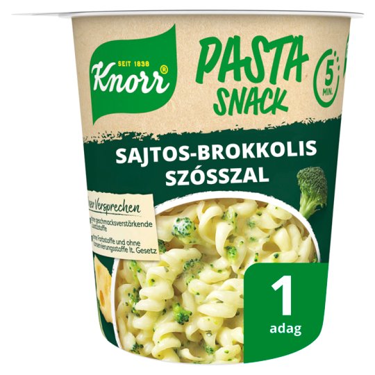 Knorr Snack tészta sajtos-brokkolis szósszal 69 g