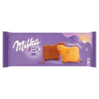 Milka Choco Moo alpesi tejcsokoládéval talpán mártott keksz 200 g