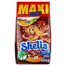 Bona Vita Choco Shells kakaós gabonakagyló 600 g