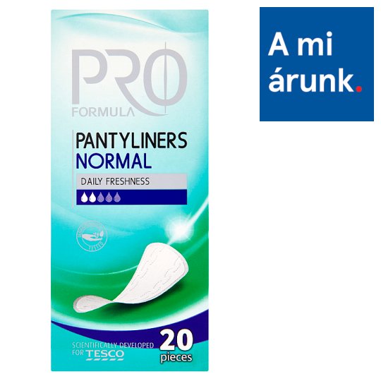 Tesco Pro Formula Normal tisztasági betét 20 db