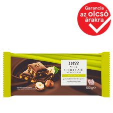 Tesco tejcsokoládé mogyoróval 100 g